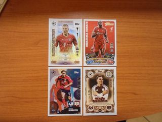4 Carte Topps Match Attax 2025/26