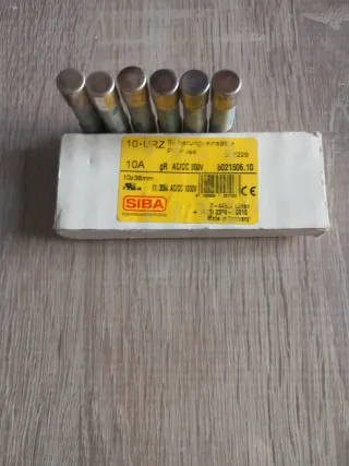 Lote fusibles 10x38