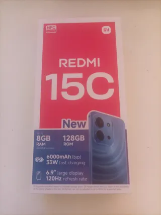 Xiaomi Redmi 15C precintado 128gb
