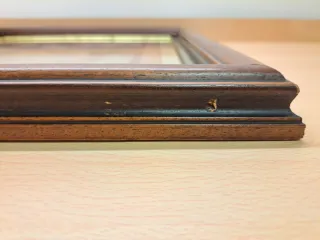 Quadro Inverno - stampa con cornice in legno