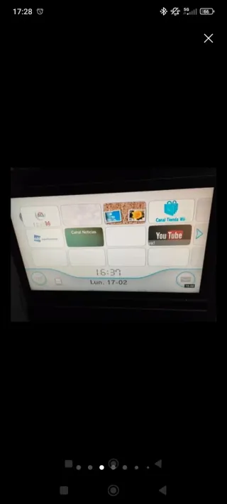 Consola Nintendo Wii Blanca