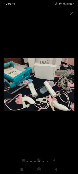 Consola Nintendo Wii Blanca