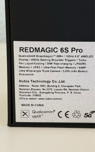 Nubia RedMagic gaming smartphone