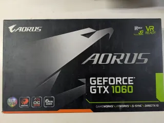 Gigabyte AORUS GeForce GTX 1060 6GB GDDR5