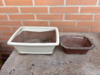 Tiestos para bonsái de cerámica