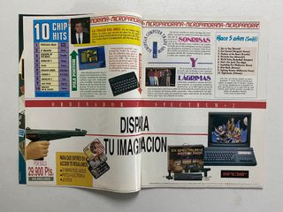 MicroHobby 206 Spectrum con cinta y carátula