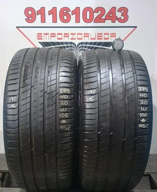 275 40 20 W MICHELIN RUEDA AL 90% VIDA UTIL