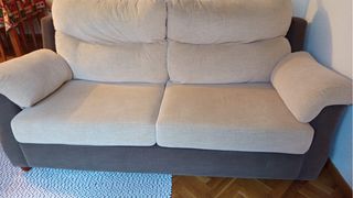 Sofá 3 plazas de tela