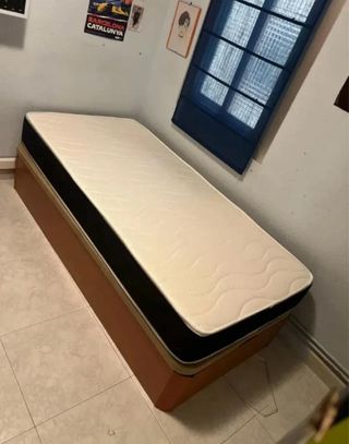 Canapé de madera individual