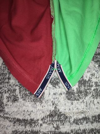 Polo Armani Jeans Blue Indigo vintage - XL Slim