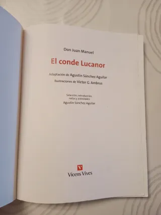 El conde Lucanor, ESO. Material auxiliar (Spani...