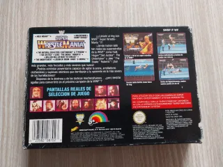 SUPER WRESTLEMANIA PAL ESPAÑA SUPER NINTENDO