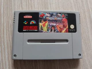 SUPER WRESTLEMANIA PAL ESPAÑA SUPER NINTENDO