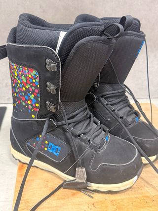 Botas de Snowboard DC Shoes Negras y Azules