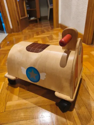 Correpasillos de madera