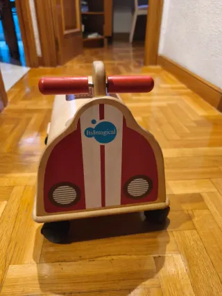 Correpasillos de madera