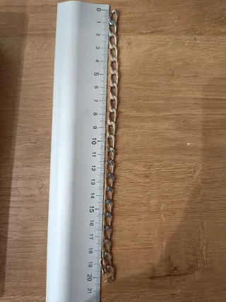 Pulsera de plata 20cm