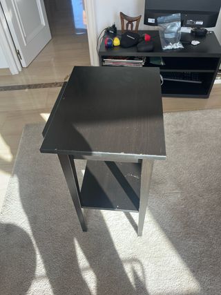 Mesita recibidor negra