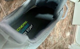 Tenis Adidas Talla 45 1/3 Gris/Blanco