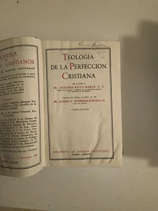 Teología de la perfección cristiana