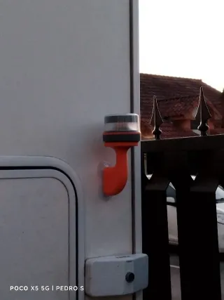 Soporte Luz Emergencia Autocaravana