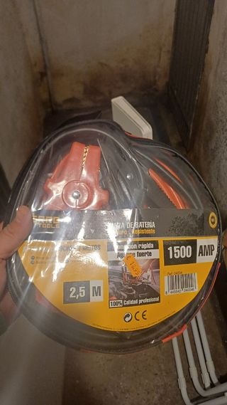 Pinzas de Batería Coche 1500 AMP 2,5M