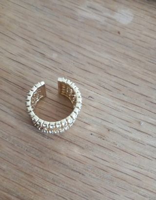 Anello oro effetto squame