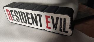 Logo ,cartel personalizado Resident Evil