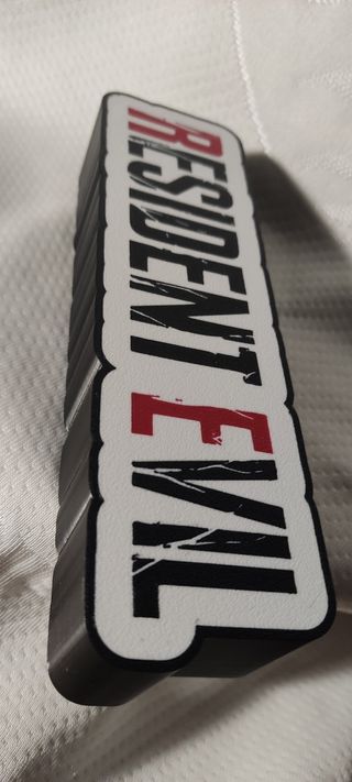 Logo ,cartel personalizado Resident Evil