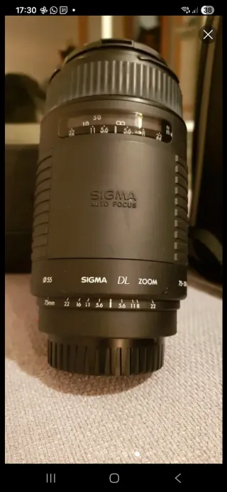 Equipo fotográfico Nikon