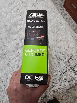 Tarjeta Gráfica Asus GTX 1060 OC 6GB