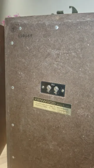 Altavoces Kenwood Vintage Años 60