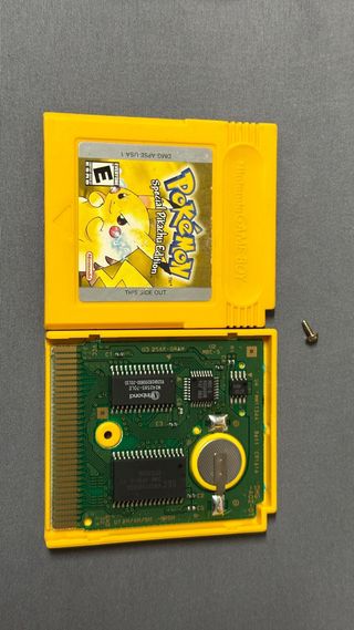 Pokemon Amarillo Yellow USA Version ORIGINAL GB