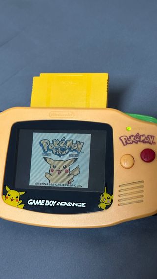 Pokemon Amarillo Yellow USA Version ORIGINAL GB
