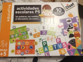 Juego Educativo Diset Actividades Escolares P5