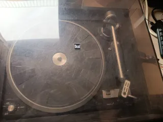 Tocadiscos Dual 1234 Negro