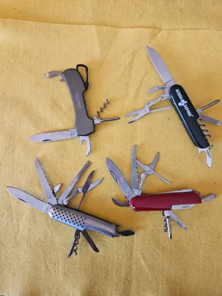 Set 4 coltellini multiuso