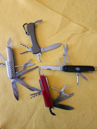 Set 4 coltellini multiuso