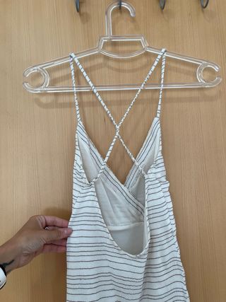 Vestido rayas Stradivarius