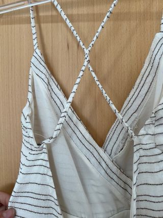 Vestido rayas Stradivarius