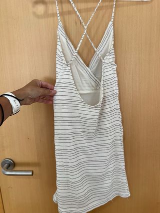 Vestido rayas Stradivarius