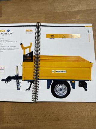 Remolque Mini Tractor Homologado