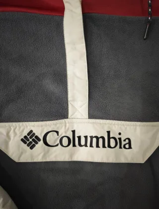 Sudadera polar con capucha Columbia mujer