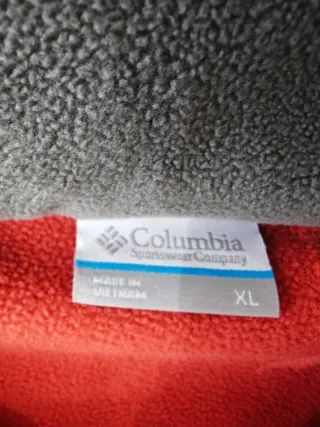 Sudadera polar con capucha Columbia mujer