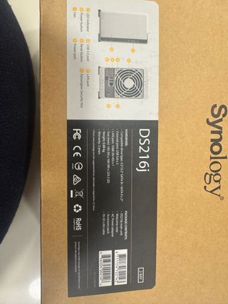 NAS Synology DS216j Nuevo en Caja.