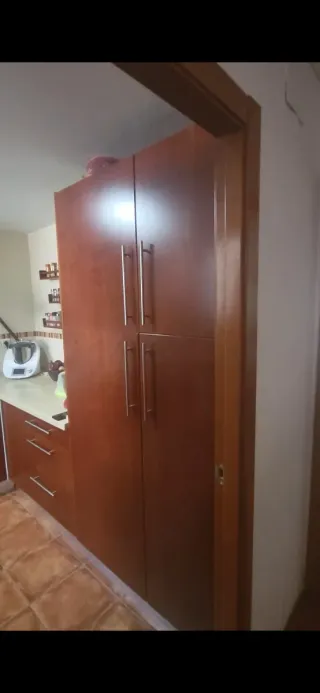 Muebles de cocina con encimera Silestone.