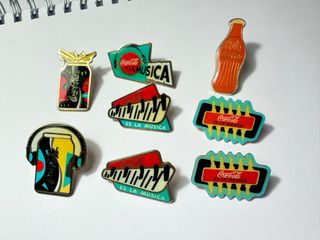 Colección 8 Pins Coca Cola. Buen estado