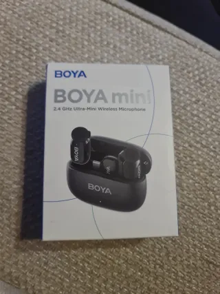 Micrófono Inalámbrico BOYA Mini 2.4 GHz