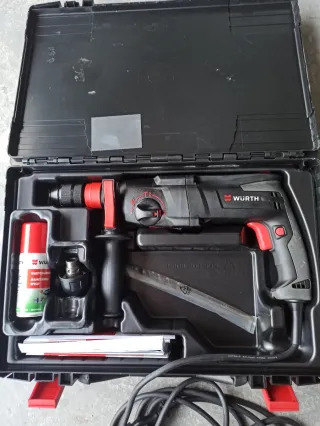 Taladro percutor Wurth con maletín