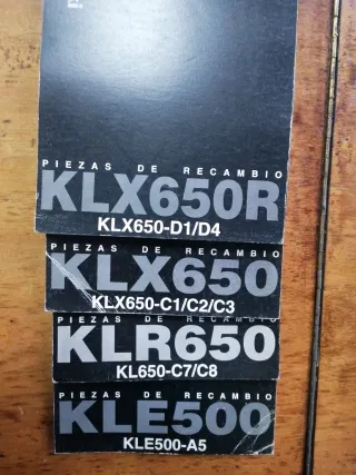 Catálogos Recambio Kawasaki ER-5 EN500